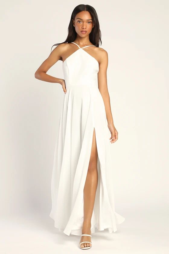Absolutely Breathtaking White Maxi Dress | Lulus (US)
