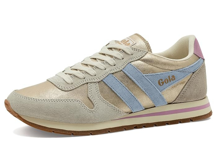 Gola Daytona Blaze Women's Shoes Gold/Cerise/Terracotta : 7 B - Medium, Leather/Synthetic | Zappos.com