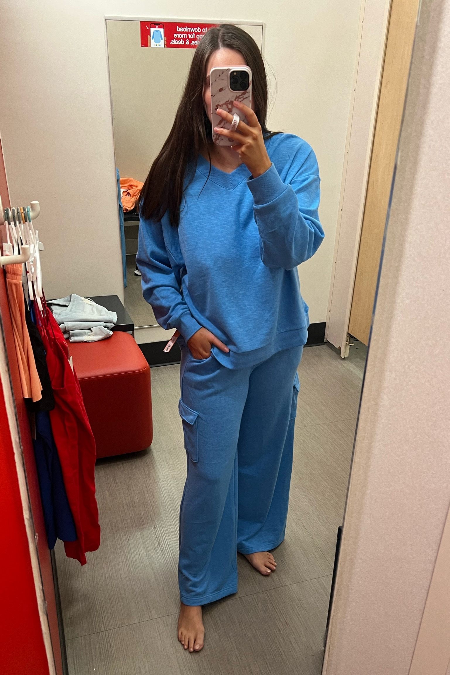 Give me all the cozy lounge sets ✨
Blue
Lounge
Matching set
Sweatshirt
Pullover
Sweatpants
Loungewear 
Target 
Travel look 

#LTKstyletip #LTKfit #LTKtravel