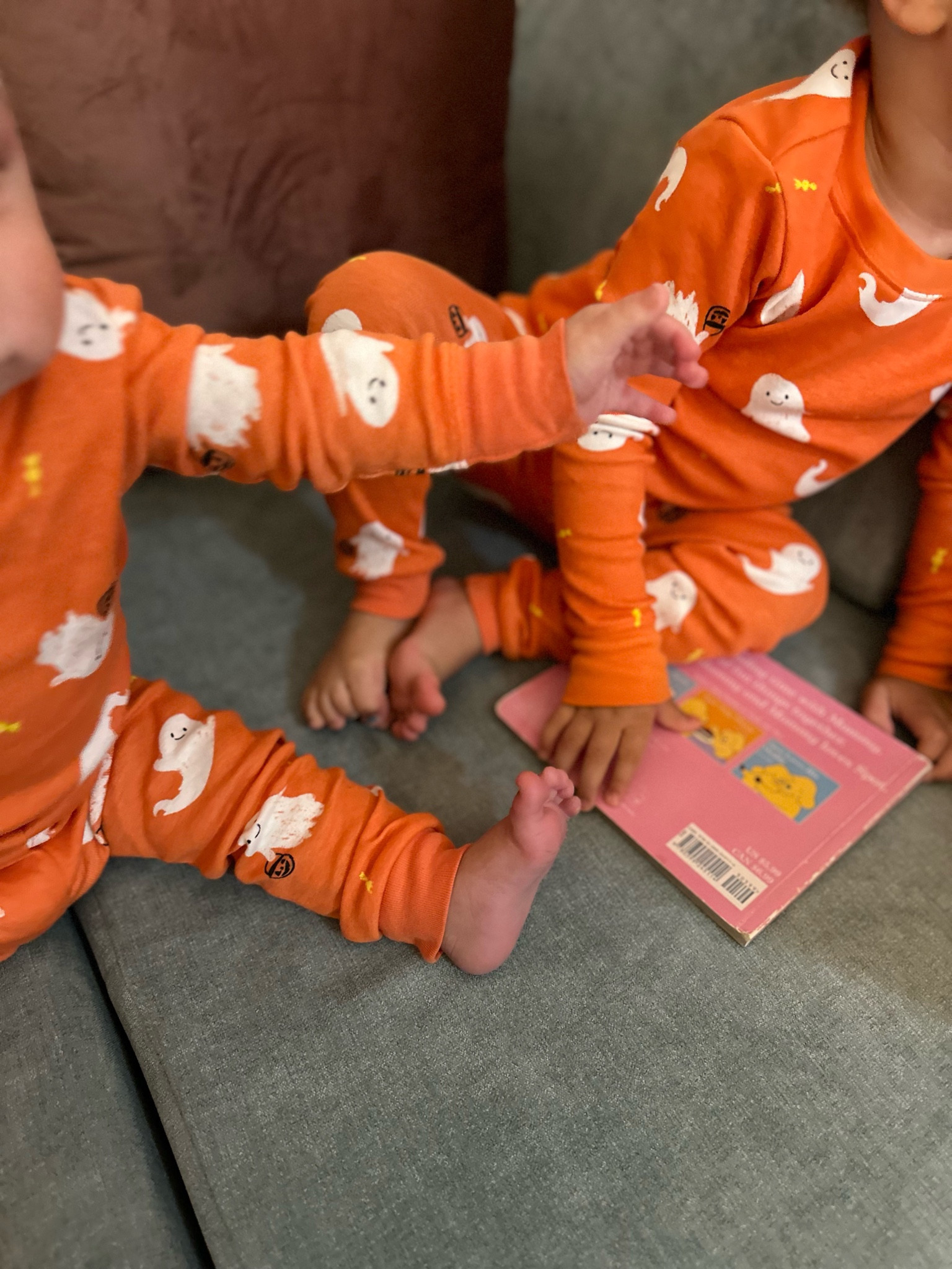 Matching fall Jammie’s for the babies! 🥹🎃 size up 1 size! JW is wearing 18M + Hattie is in a 3T

#LTKBaby #LTKFallSale #LTKKids