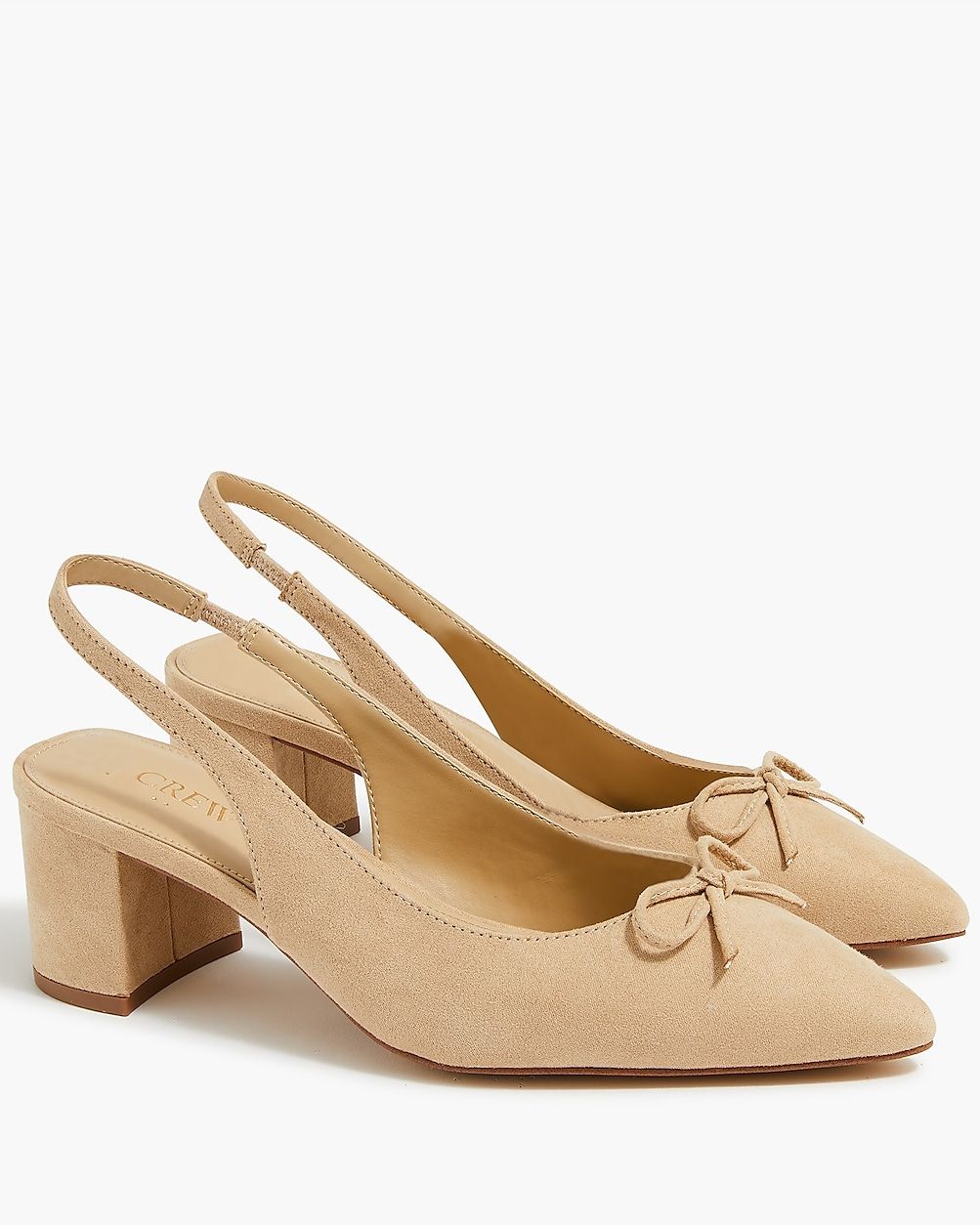 Slingback bow heels | J.Crew Factory