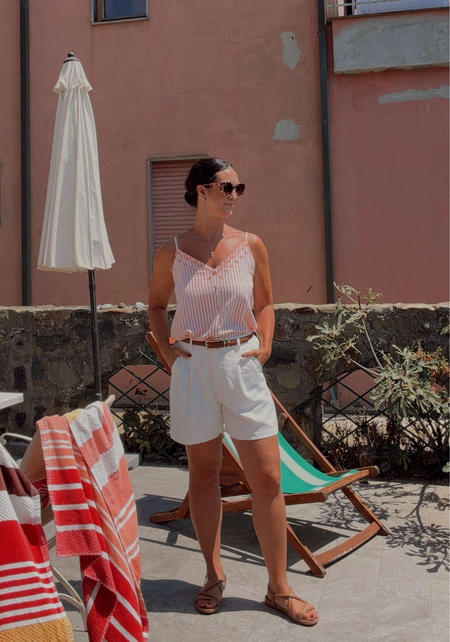 Easy summer outfit all from Amazon! I’ve been wearing these shorts on repeat this whole trip! And this last minute purchase is this cute summer tank ended up being a fav.

#LTKootd #LTKOver40 #LTKTravel