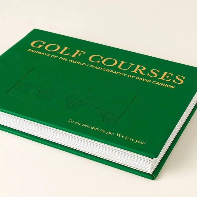 Golf Courses of the World Premium Book | UncommonGoods