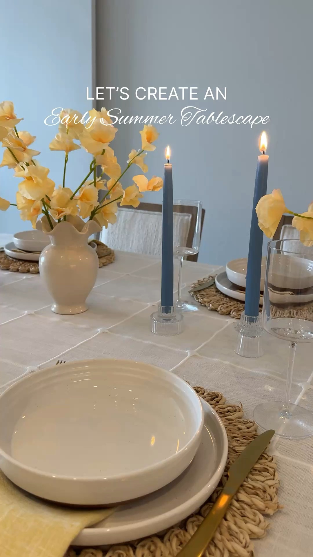 Set a summer table with me 💛

#tablescape #summer #summertable #summertablescape #tabledecor