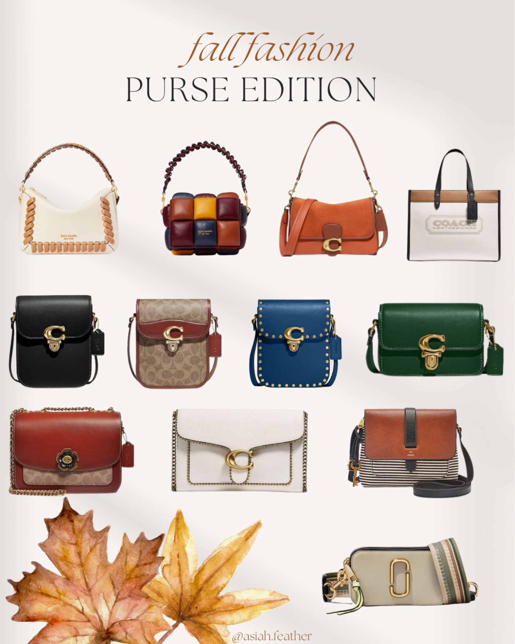 Gorgeous purses to accompany you this fall!!!🍁🍂☕️

#LTKSeasonal #LTKSale #LTKstyletip