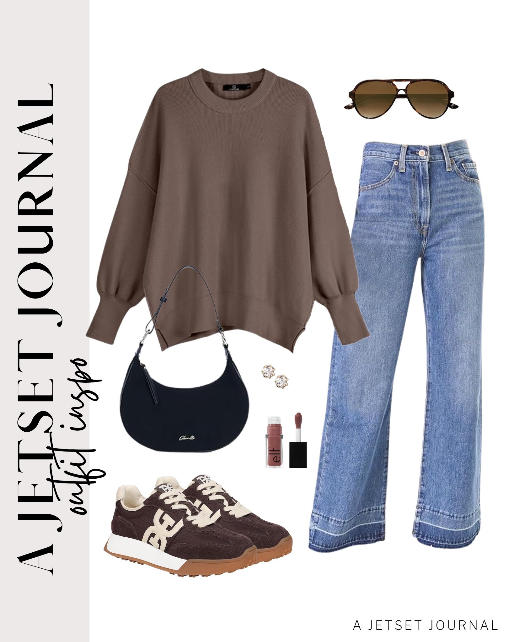 Keeping it simple with a cozy sweater, jeans, and a few accessories!
high waisted wide leg jeans, studded earrings, lip oil, airport outfit, fall fashion, comfy outfit, fall style, everyday look, running errand outfit idea, makeup favorite, beauty must have, affordable style, amazon fashion

#LTKU #LTKSeasonal #LTKStyleTip