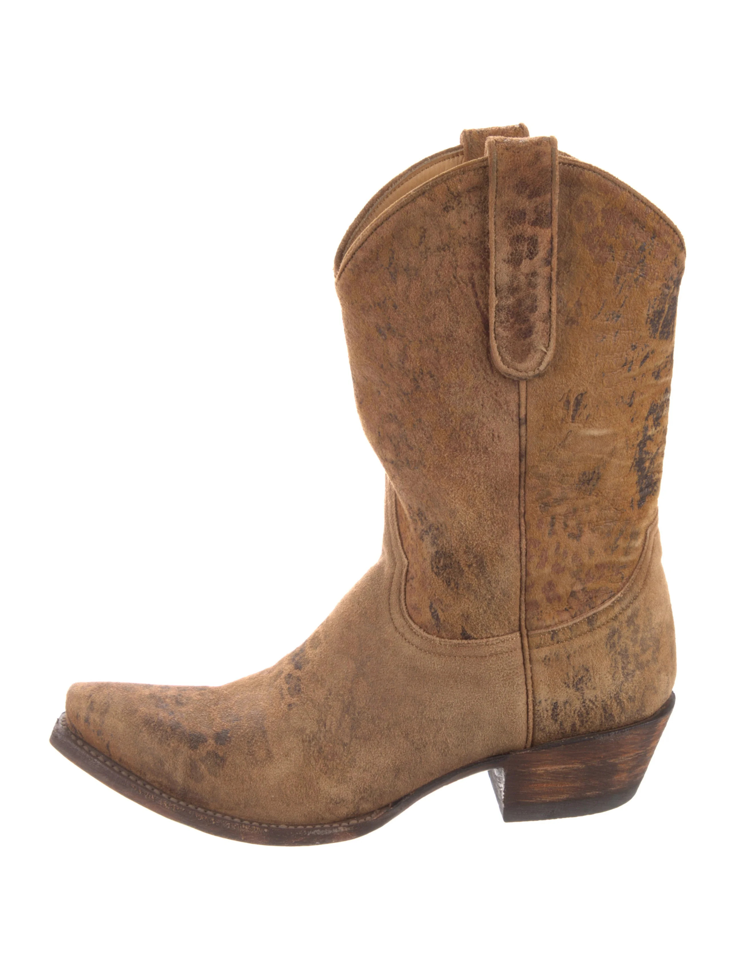 Suede Western Boots | The RealReal