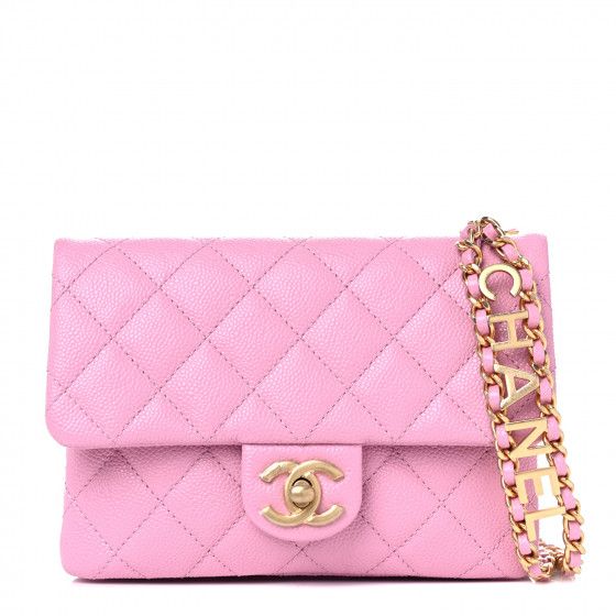 CHANEL Caviar Quilted Waist Belt Bag Pink | FASHIONPHILE | Fashionphile