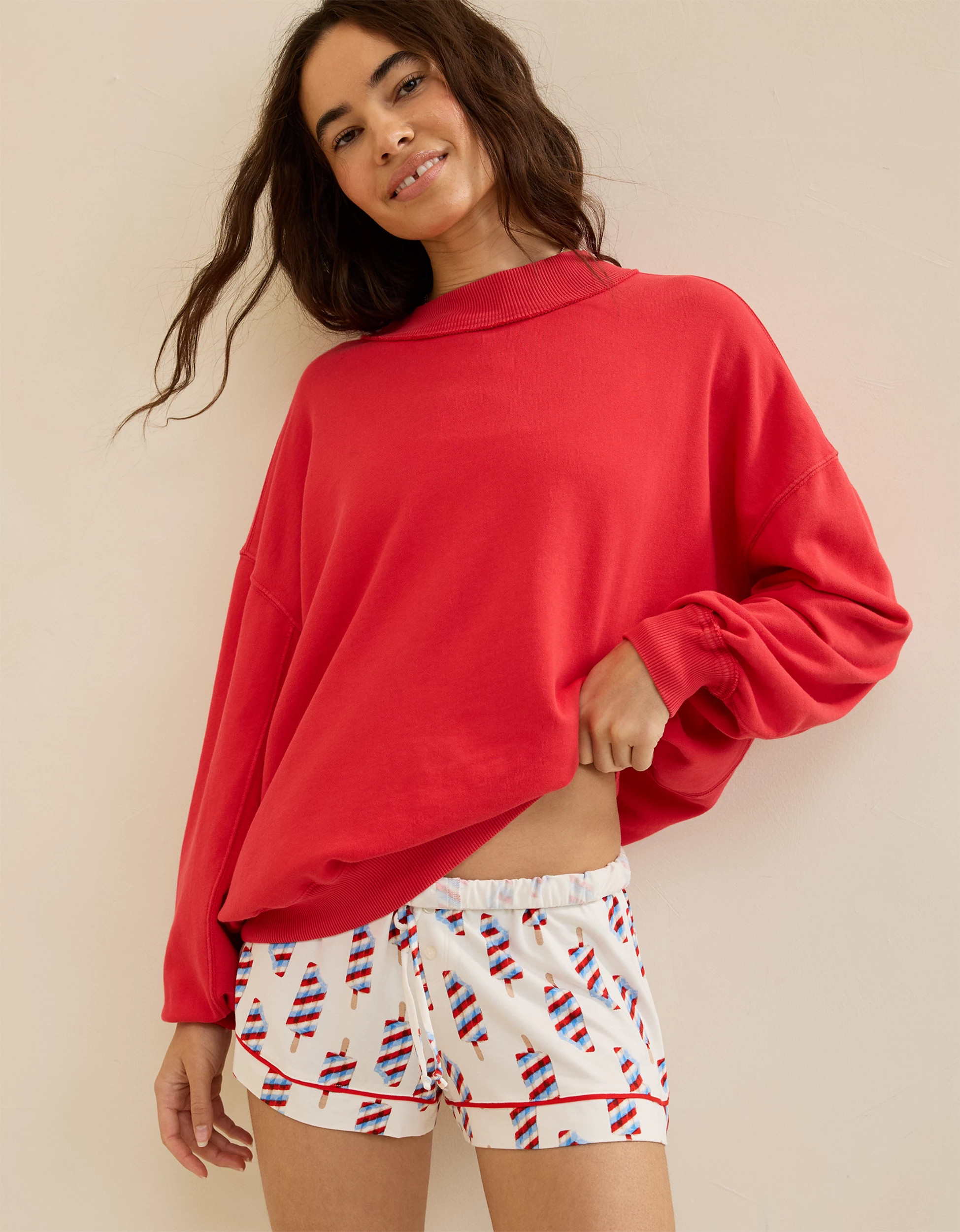 Aerie Alumni Mockneck Sweatshirt | Aerie