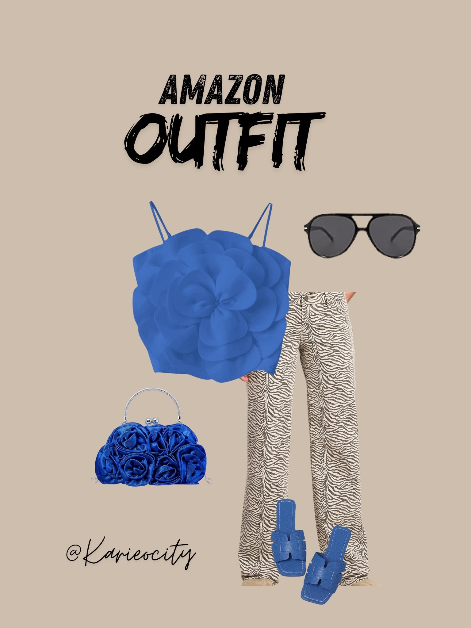 Amazon Outfit of the Day 💙🖤🤍

Amazon // Amazon Style // Amazon fashion // Zebra Jeans // Zebra Jean Outfit// Summer Outfit

#LTKootd #LTKSeasonal
