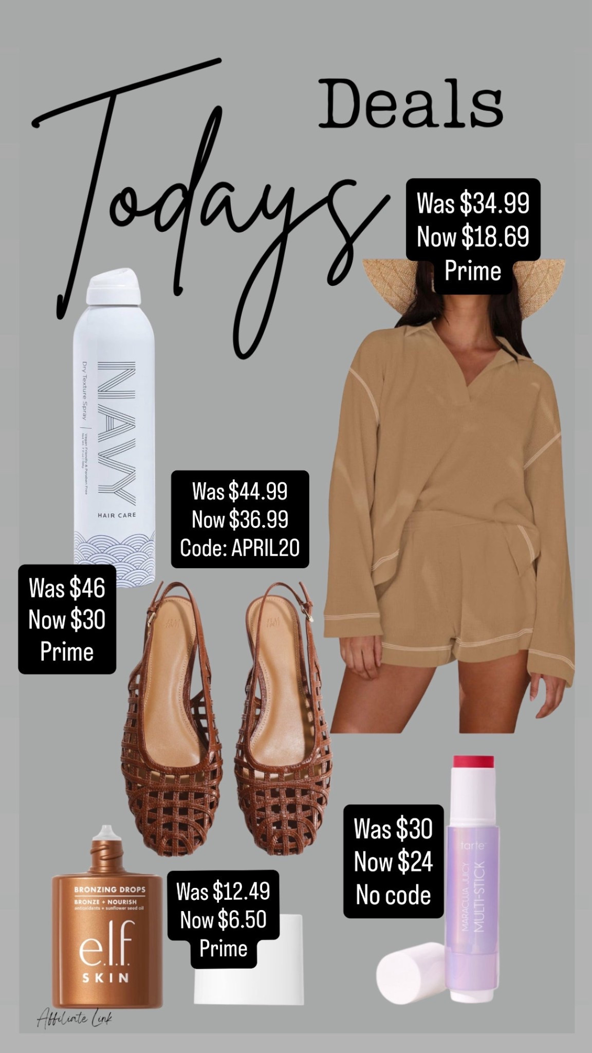 Today’s deals
Matching set
Spring matching set
Vacation outfit
Beach vacation
Spring shoes
Workwear
My favorite beauty find
Amazon beauty on sale
Premium beauty on sale
My everyday Makeup

#LTKBeauty #LTKSaleAlert #LTKmomlife