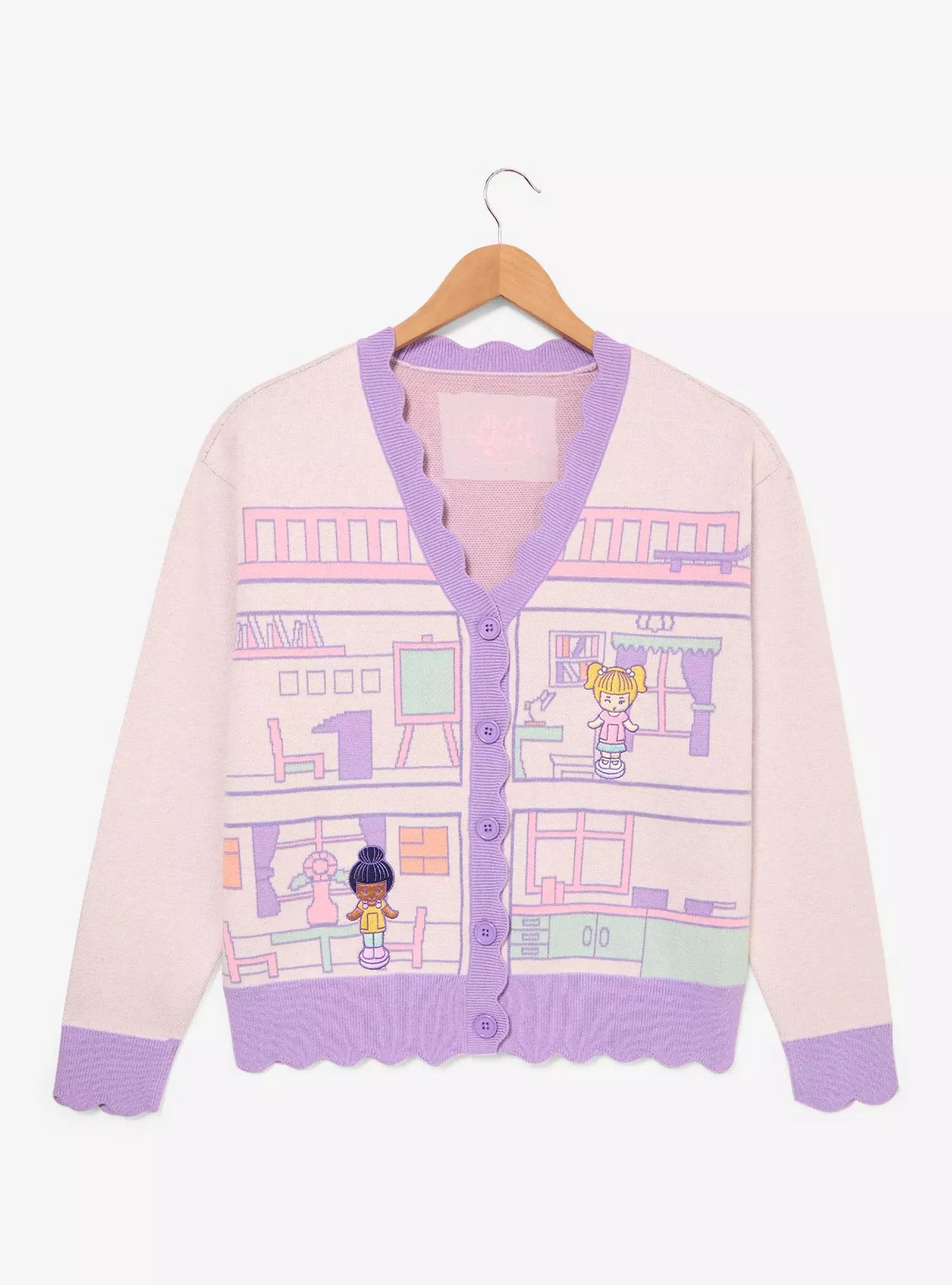 Polly Pocket House Women's Cardigan - BoxLunch Exclusive | BoxLunch | BoxLunch