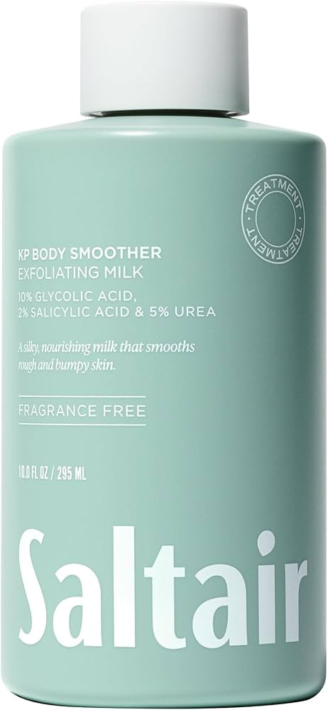 Saltair KP Body Milk \u2013 AHA BHA Milky Toner to Visibly Smooth Rough & Bumpy Skin \u2013 10% G... | Amazon (US)