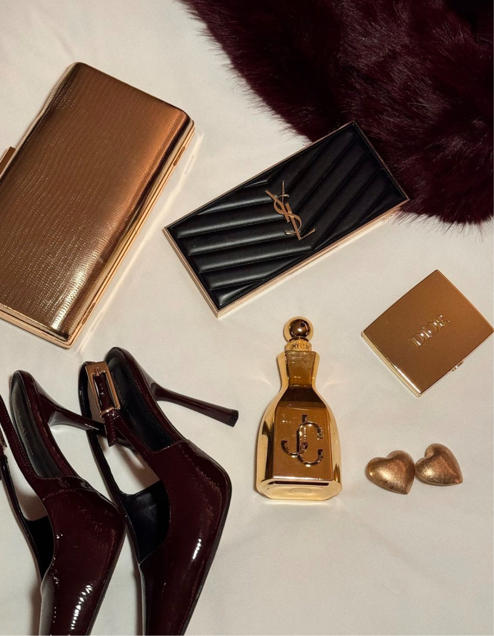 GRWM for a Christmas festive winter party, celebrating Jimmy Choo 💋 makeup, beauty, fragrance and luscious Christmas gift ideas for her, featuring the colours of the season: burgundy and gold

#LTKpartywear #LTKbeauty #LTKwinter