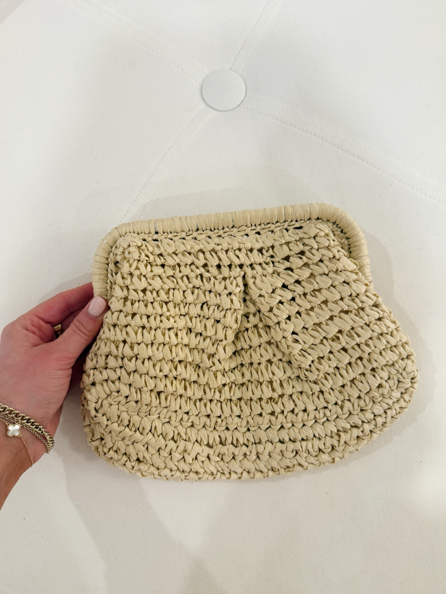 Woven Amazon summer clutch! So versatile and easy to pack! 