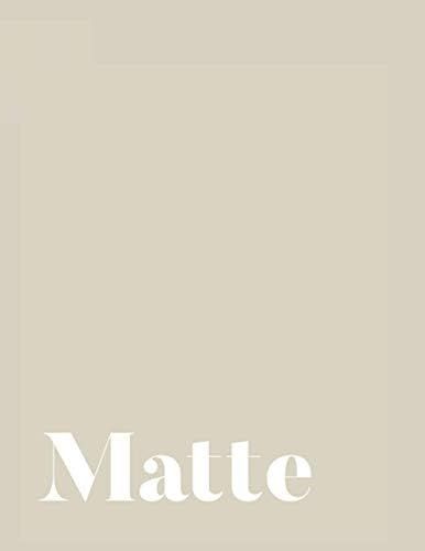Matte: A Decorative Book │ Perfect for Stacking on Coffee Tables & Bookshelves │ Customized Interior | Amazon (US)