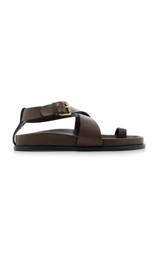 Dula Criss-Cross Leather Sandals | Moda Operandi (Global)