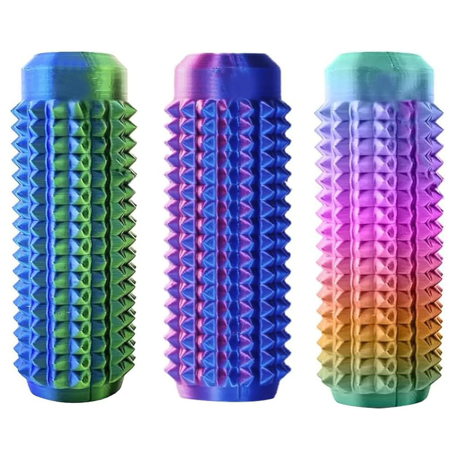 Misopily 3 Pack Little Ouchies Spiky Fidget Keychain Sensory Roller Toys for Adults Portable Pocket Anxiety Relief Stress Reduction Travel one_size | Lowe's