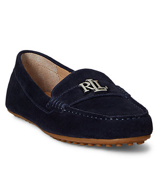 Lauren Ralph Lauren Women's Barnsbury Slip-On Driver Loafers - Macy's | Macy's