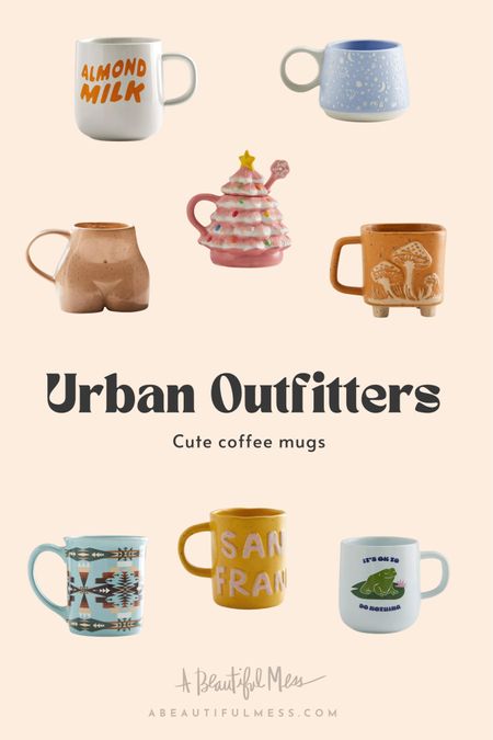 Cute coffee mugs from Urban Outfitters! ☕️ 

#LTKunder50 #LTKhome