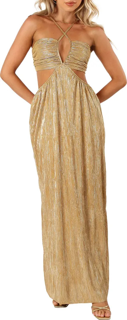 Beyz Plissé Maxi Dress | Nordstrom