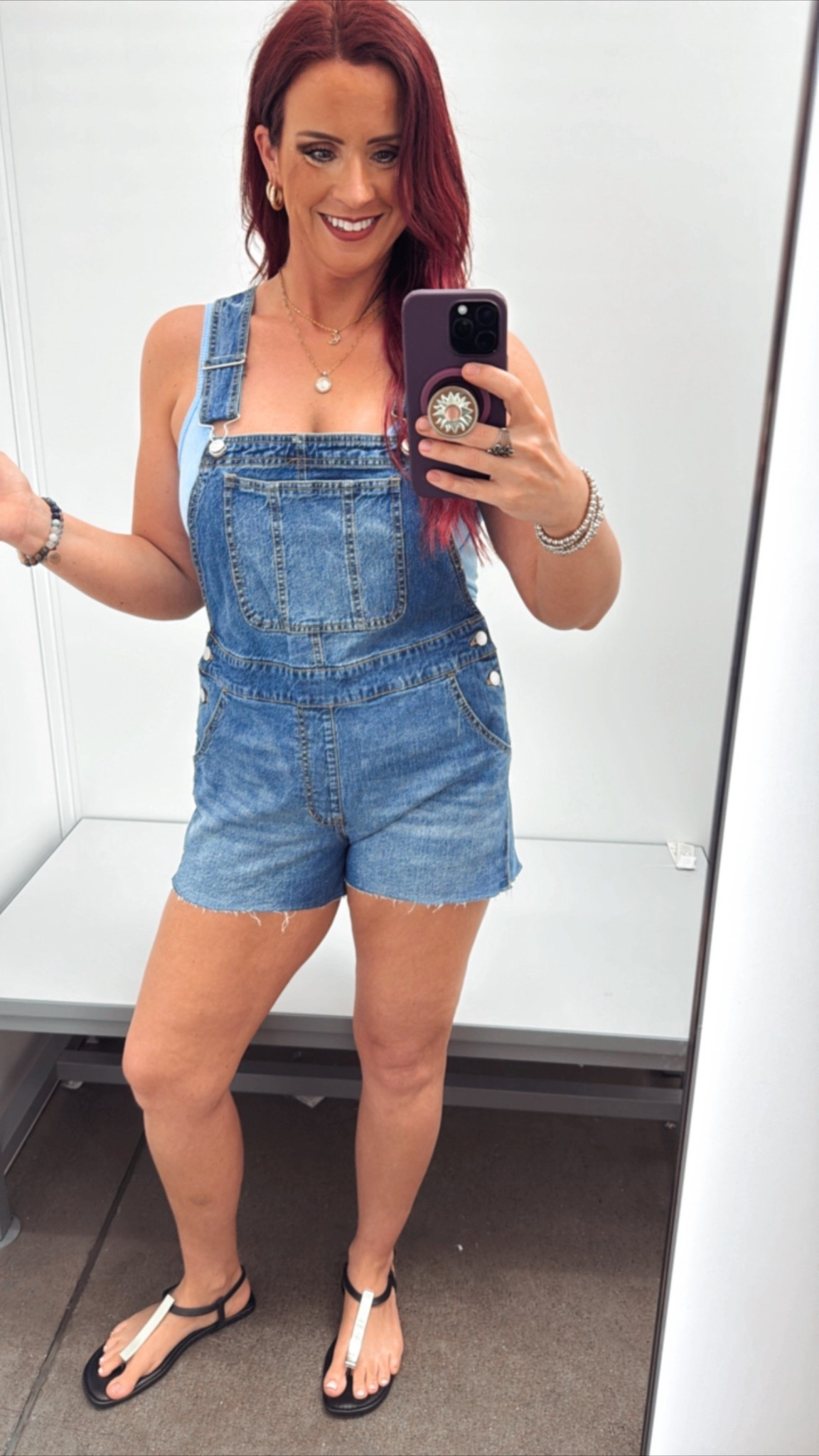 Walmart NO boundaries cut off overalls.. no question I bought these immediately! Love them! 💜 $16.98! 

#LTKFindsUnder50