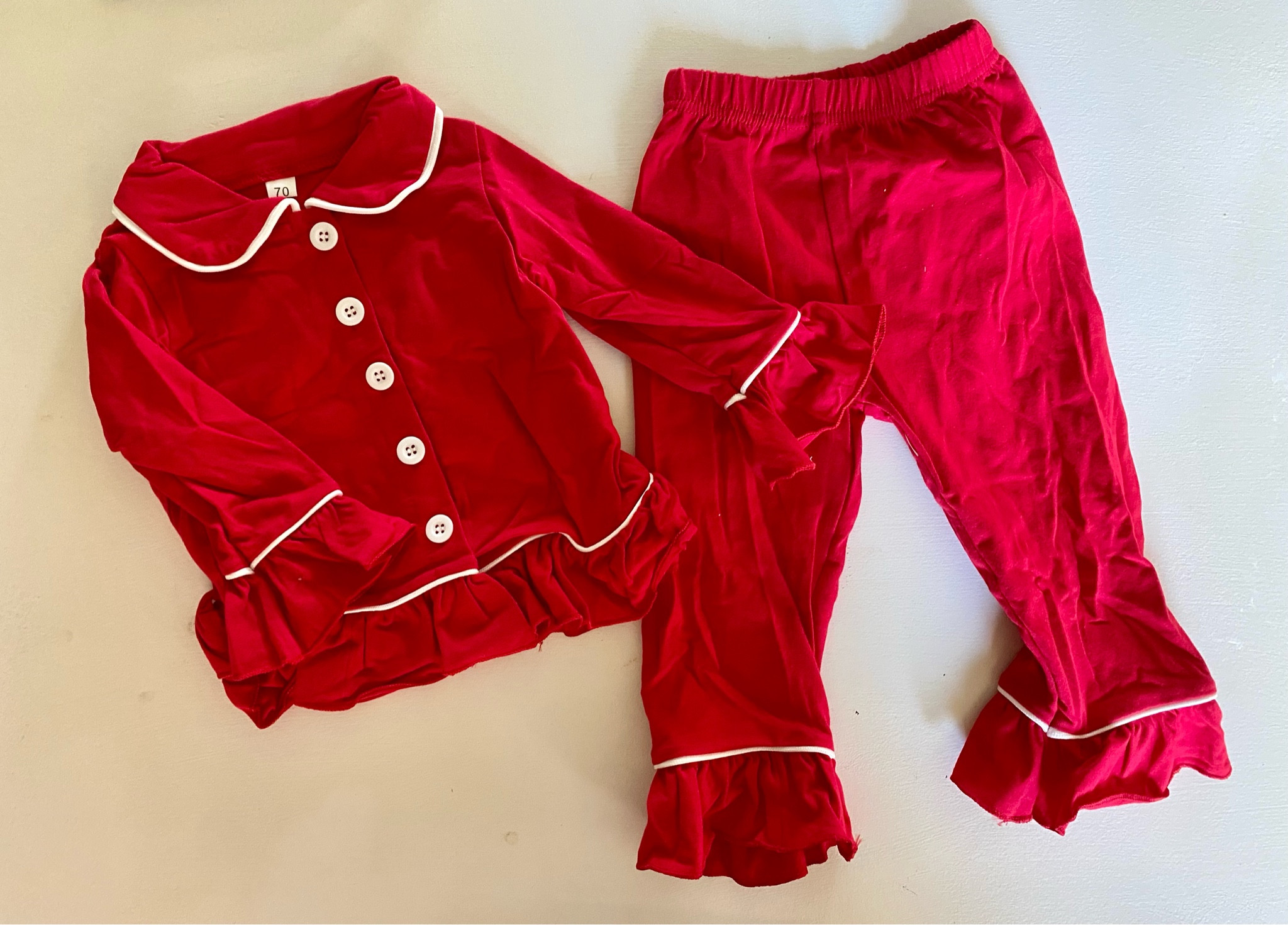 110% already got Peyton’s first “Christmas” pajamas from Amazon! I bought these because they’re simple, will be easy to match for future years and kiddos, and will be able to flow right into February without looking out of place! They are super soft, and I’m excited for her first Christmas already! 

#LTKSeasonal #LTKkids #LTKbaby