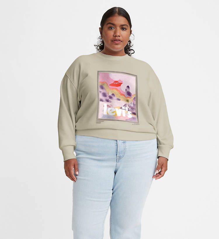 Graphic Standard Crewneck Sweatshirt (plus Size) | LEVI'S (US)