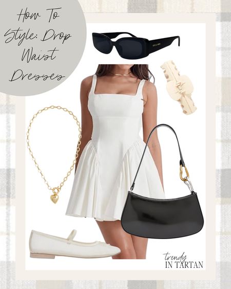 How to style drop waist dresses!

Mini dress, outfit idea, gold necklace, purse, sunglasses, ballet flats

#LTKSeasonal #LTKstyletip