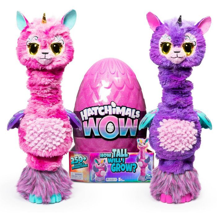 Hatchimals WOW 32" Interactive Hatchimal Blind Pack with Re-Hatchable Egg - Llalacorn | Target