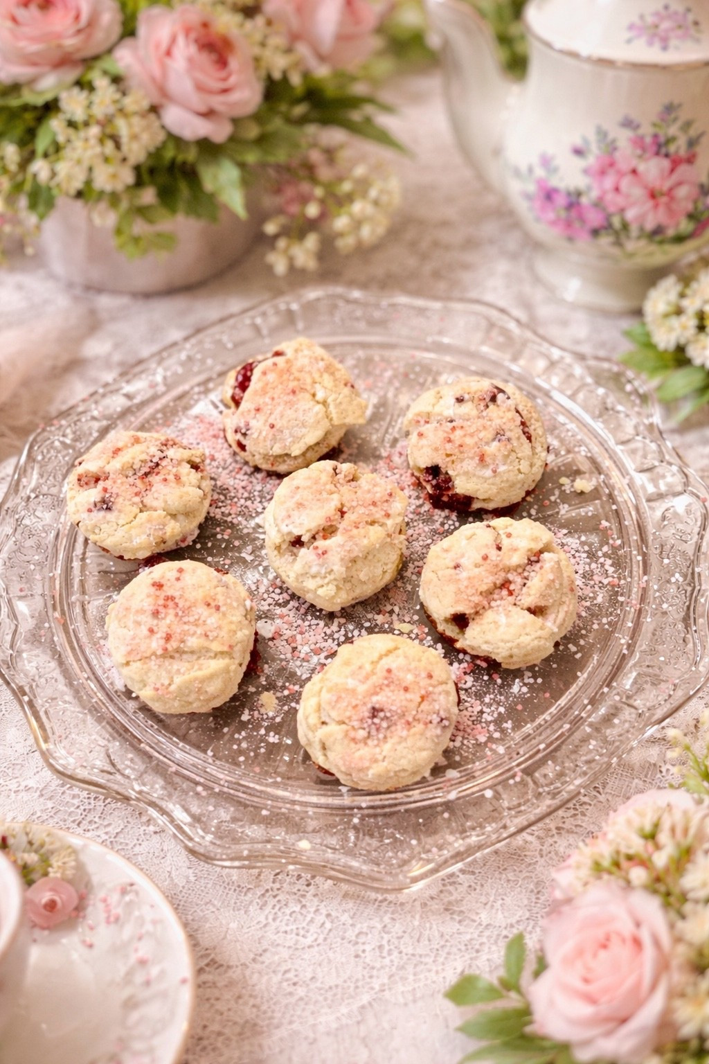 Afternoon tea, but make it effortless ☕🍓

These petite strawberry scones are the finished product from the Betty Crocker Bridgerton scone kit, topped with the prettiest McCormick strawberries & cream finishing sugar.

So simple. So charming. So perfect for spring hosting, bridal showers, mother/daughter baking days, or just romanticizing an ordinary afternoon.

I love when something feels elevated but is actually easy — and this little combo does exactly that.

Linking both here 🤍

#afternoontea
#walmartfinds
#bridgertoninspired
#springentertaining
#easyhosting
#LTKValentine

#LTKHome #LTKfoodie
