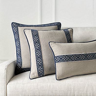 Estelle Border Pillow Cover | Frontgate