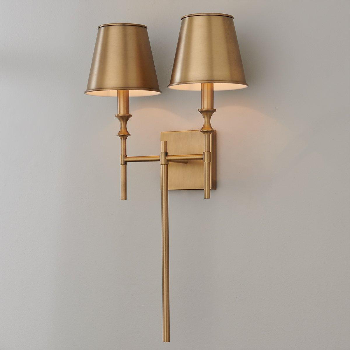 Antigue Double Sconce | Shades of Light