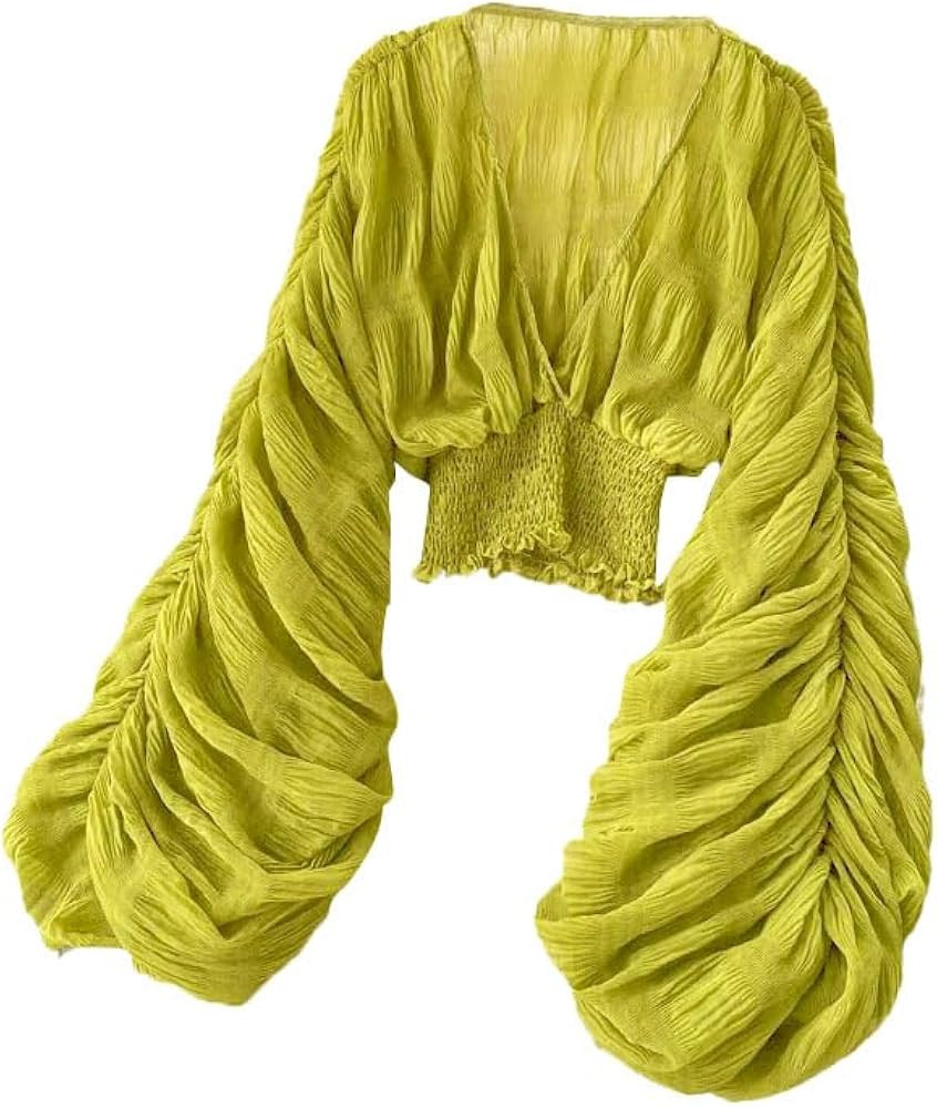 Bell Sleeve Tops for Women Dressy Tops for Evening Wear Lace Blouses for Women | Amazon (US)