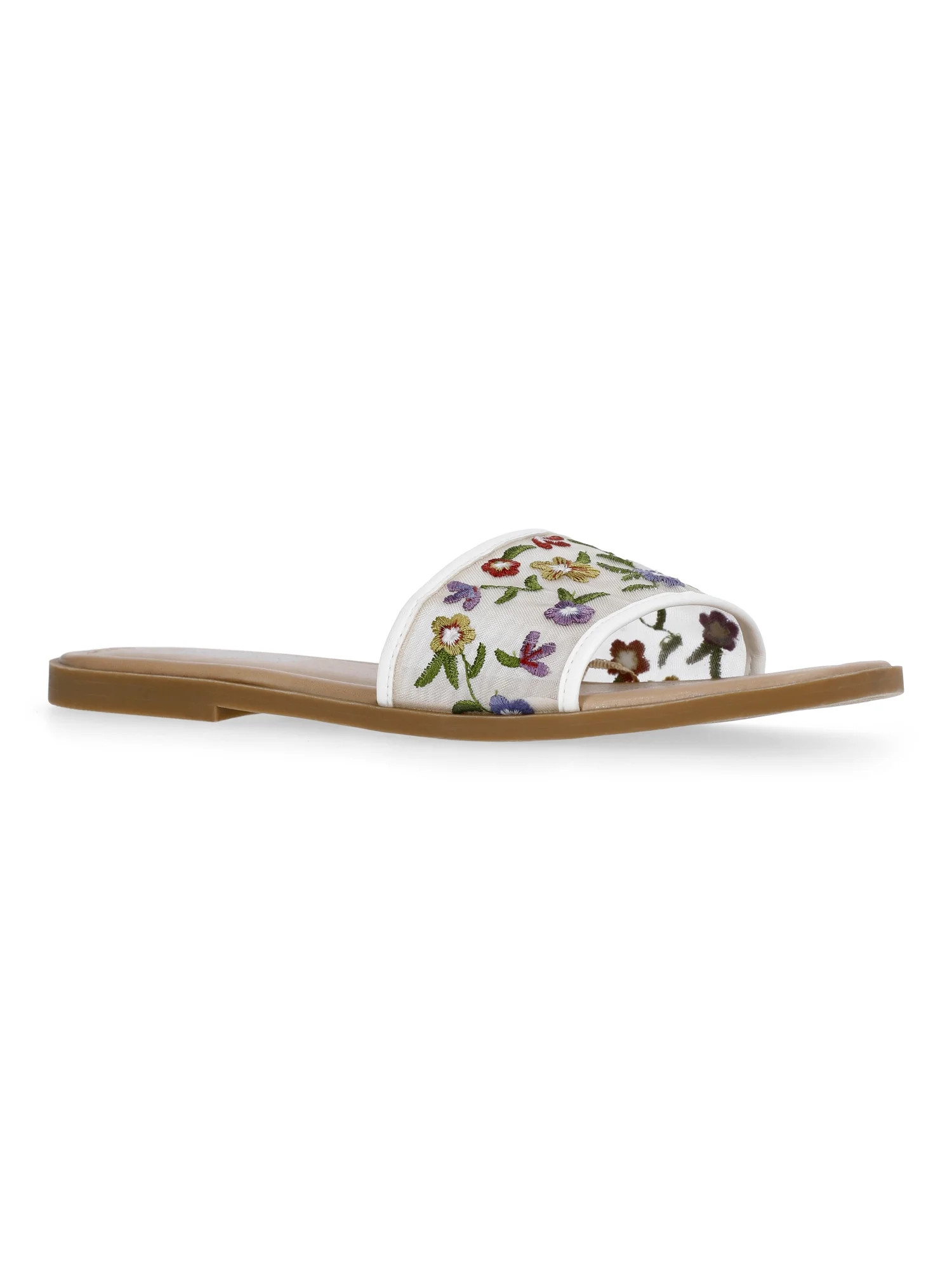 Weekend Academy Girls Floral Sandals | Walmart (US)