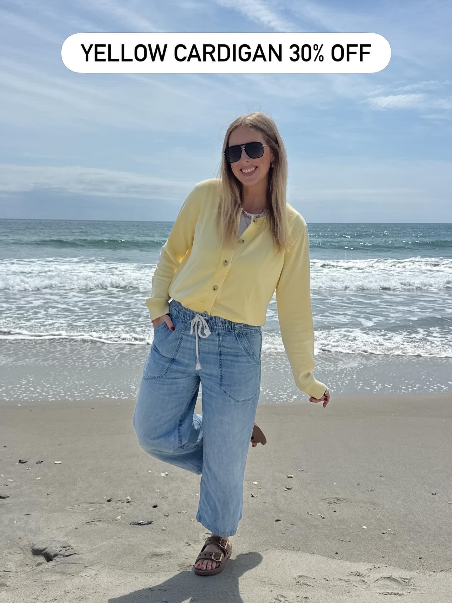 Yellow cardigan on sale!!!

#LTKootd #LTKSaleAlert #LTKmomlife