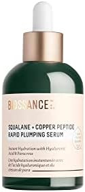 Biossance Squalane + Copper Peptide Rapid Plumping Serum - Face Serum for All Skin Types - Visibl... | Amazon (US)