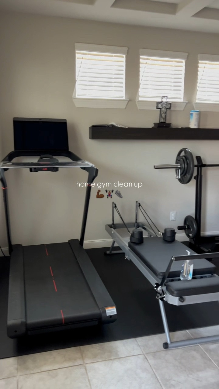 Home Gym Reveal 🏋🏽‍♀️💪🏾👟 | summer bodies are truly made in the winter, but we’re also preparing for toddler season in the Hooey Home!

Treadmill | Pilates | Workout Equipment | Weights


#LTKActive #LTKSaleAlert #LTKVideo
