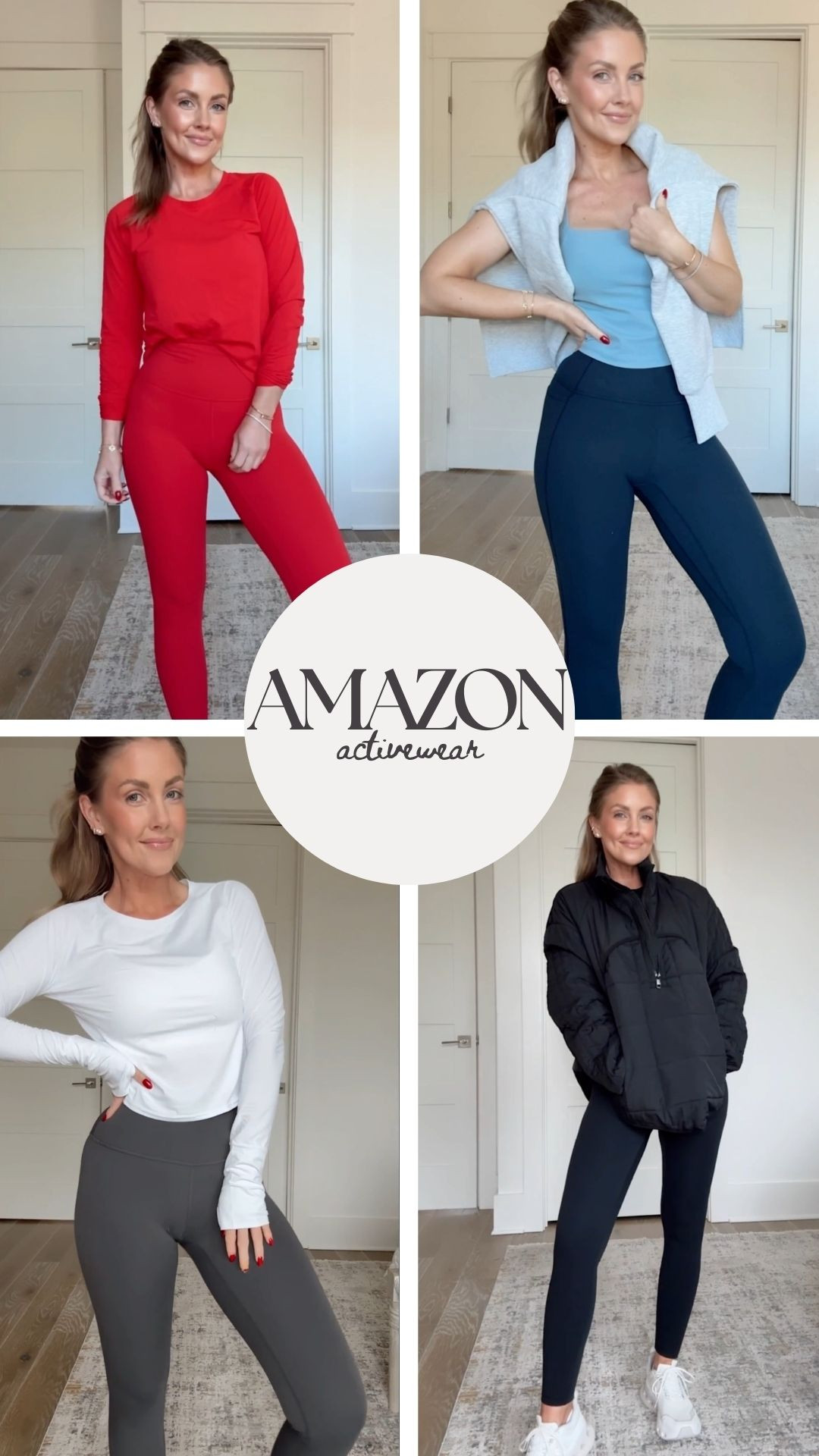 Amazon Activewear // Such great quality! I do a small in the sports bras and an XS in leggings and tops 

workout clothes, yoga clothes, comfy clothes, everyday outfits, comfy outfits 

 

#LTKootd #LTKfitnessgoals #LTKSaleAlert