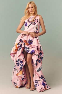 LEO LIN Fiorella Embellished Voluminous Skirt | Anthropologie (US)