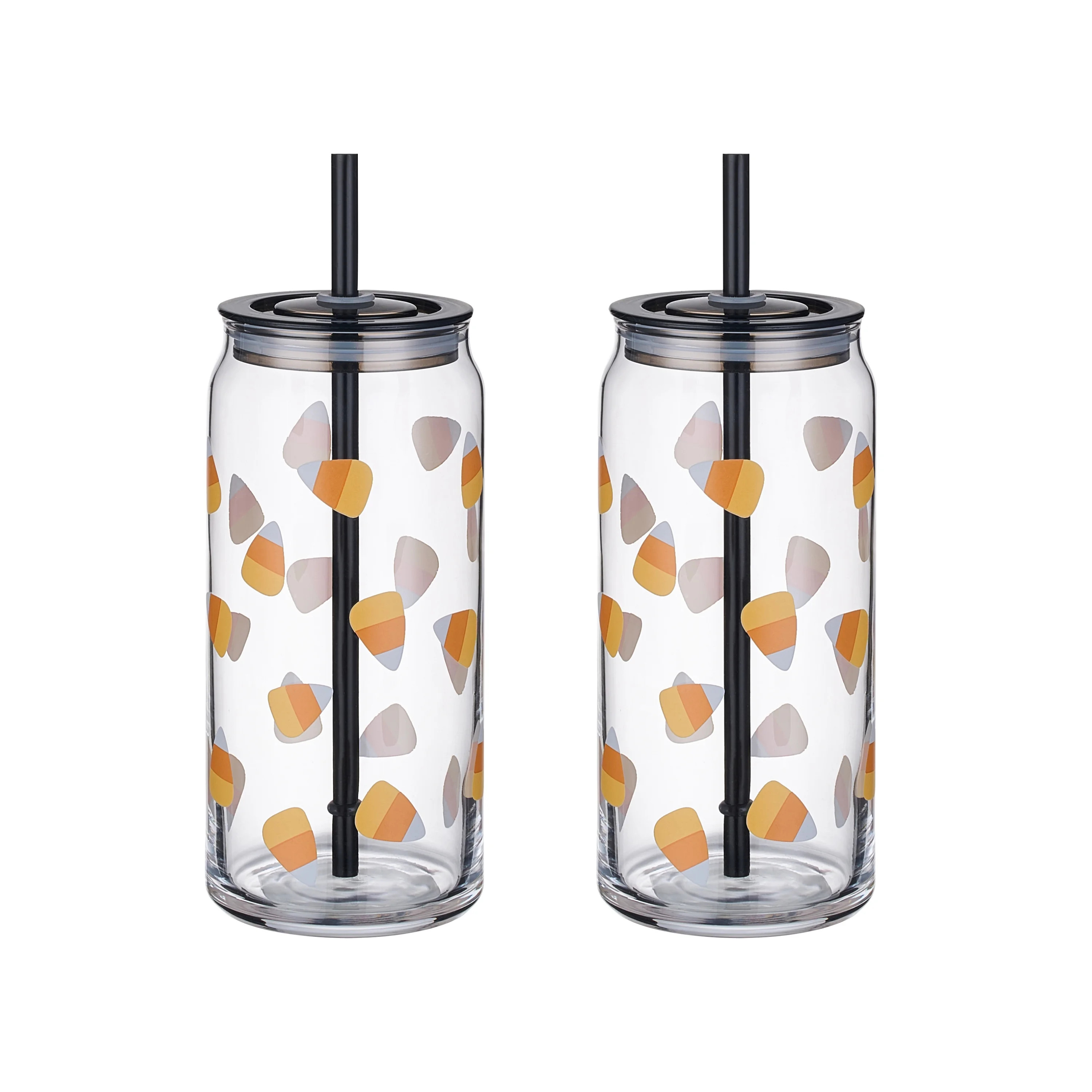 Way to Celebrate Mixed Ghost 20oz Can Sipper 2 Pack | Walmart (US)