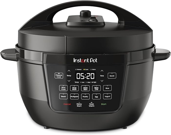 Instant Pot 7.5QT RIO Wide, 7-in-1 Electric Multi-Cooker, Pressure Cooker, Slow Cook, Rice, Steam... | Amazon (US)
