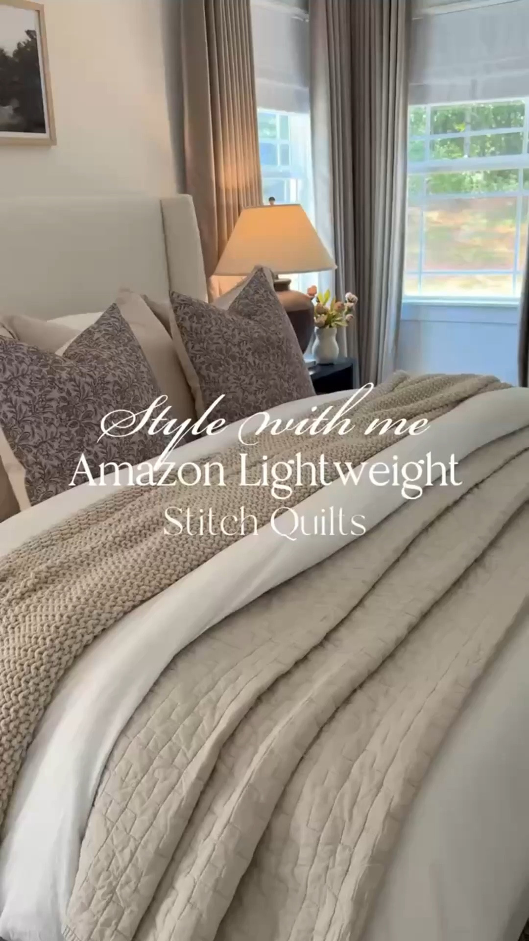 The most perfect lightweight quilts we have used in both bedrooms of our home! From Amazon and come in many colors 🙌🏻

#LTKSeasonal #LTKHome