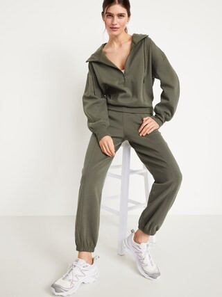 Dynamic Fleece Half-Zip Hoodie Sweatshirt | Old Navy (US)