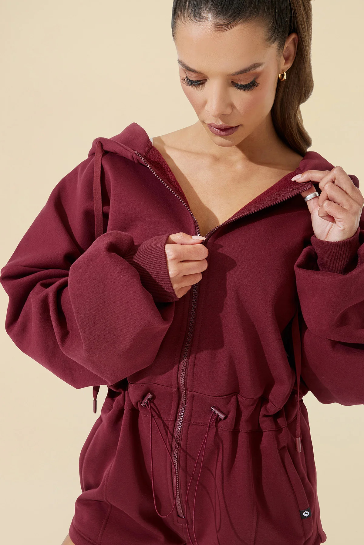 Cloud Romper - Red Wine | POPFLEX