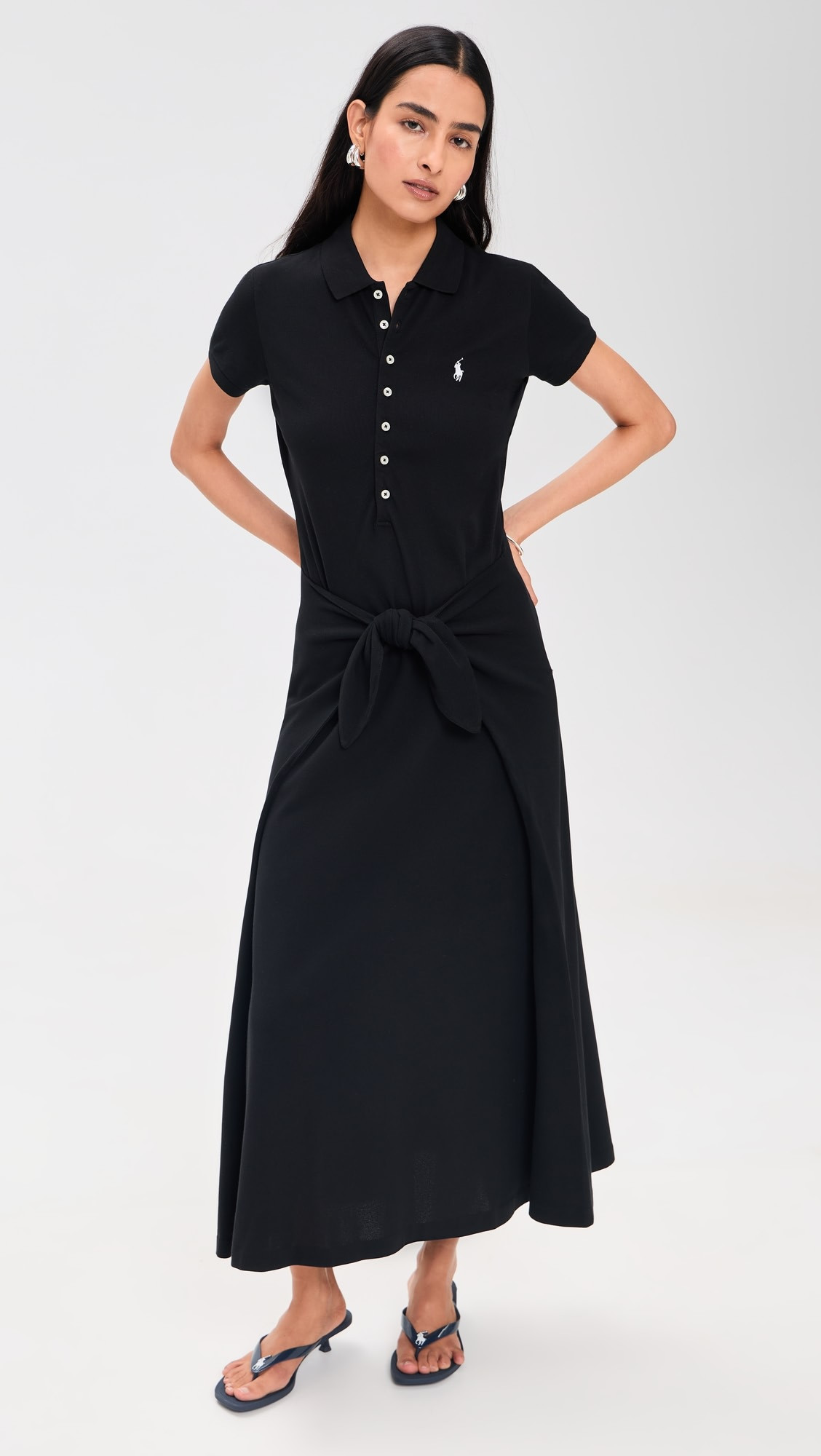 Wrap Tie Polo Dress | Shopbop