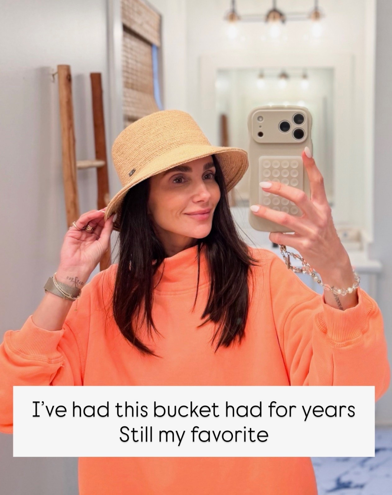 I’ve had this bucket hat for years and still reach for it all the time. It’s the perfect finishing touch for sunny days and makes any outfit feel a little more styled.

bucket hat, summer accessories, casual outfit, beach style, vacation outfit, everyday accessories, sun hat, effortless style, warm weather outfit, annabrstyle

#LTKSeasonal #LTKTravel #LTKootd