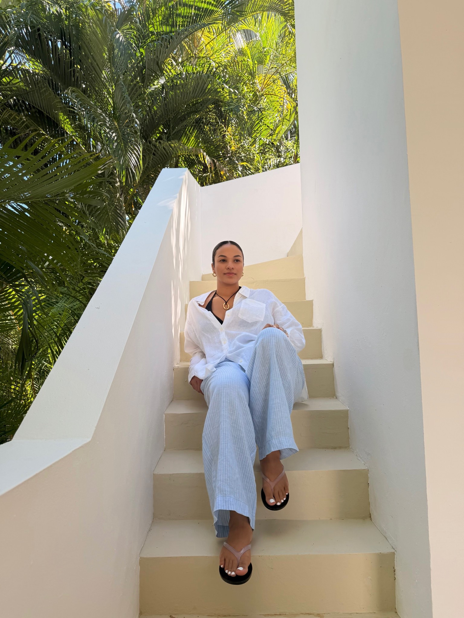 🫐 🫧 🐚  #vacationstyle #summerlinen

#LTKootd #LTKSeasonal