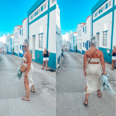 This gorg amazon beach cover up for a night out in Portugal. Kept my bikini on under and was so beautiful in the city with this on! 

Wearing a L in the cover up and bikini! 

#LTKtravel #LTKSeasonal #LTKswim