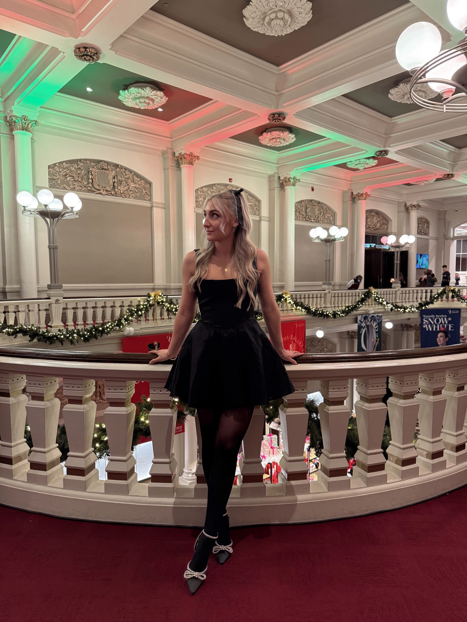 Nutcracker outfit, winter outfit, holiday outfit, all black outfit, trendy outfit, dress up winter, winter fashion, winter date night, girls night out 

#LTKHoliday #LTKSeasonal #LTKShoeCrush